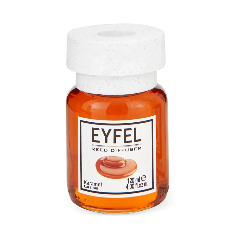 Odorizant de camera cu bete 120ml, Caramel, Eyfel