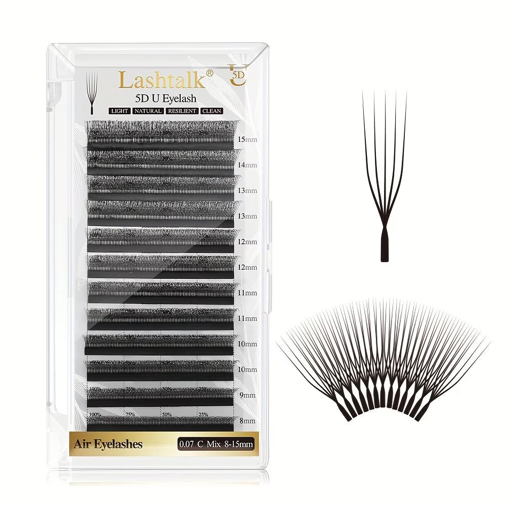 Extensii de Gene Lashtalk, 5D W U (MIX)