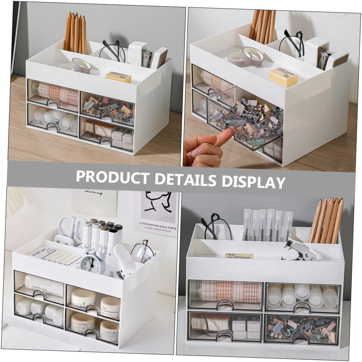 Mini organizator din plastic pentru depozitare instrumente