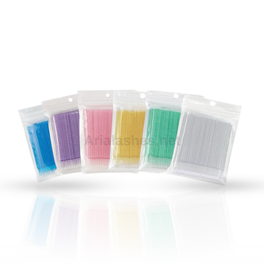 Set Microbrush Profesionale cu Sclipici (100 BUC)