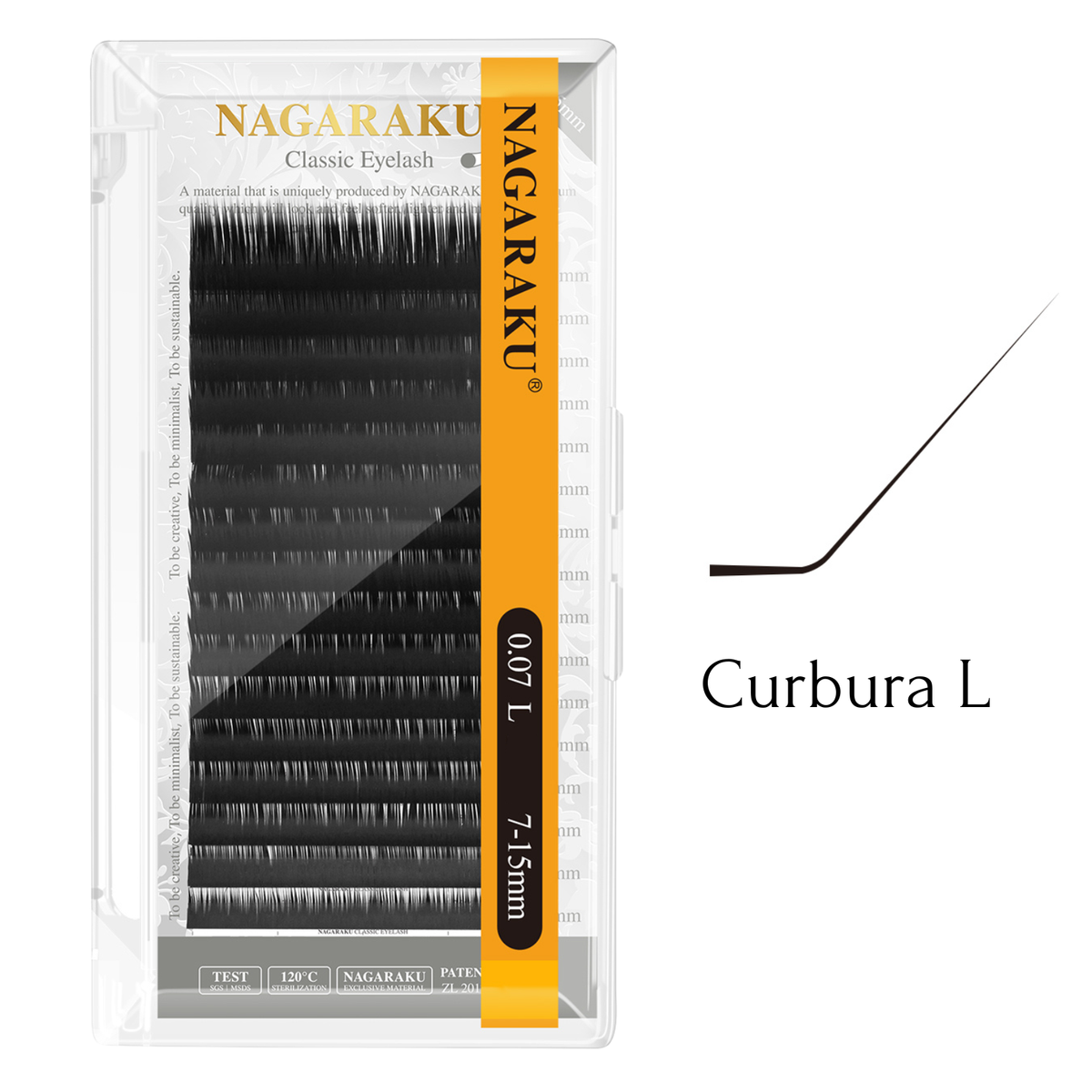 Extensii de gene Nagaraku Original Mink L (individuale)