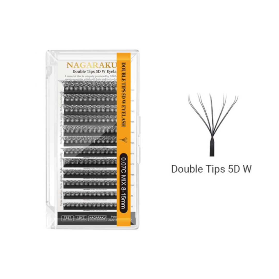 Extensii gene Nagaraku Double Tips 5D (individuale)