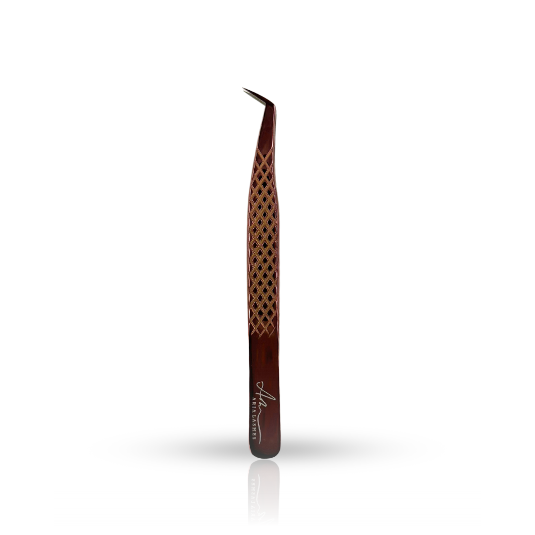 Pensete de gene Aria dark brown fiber tips