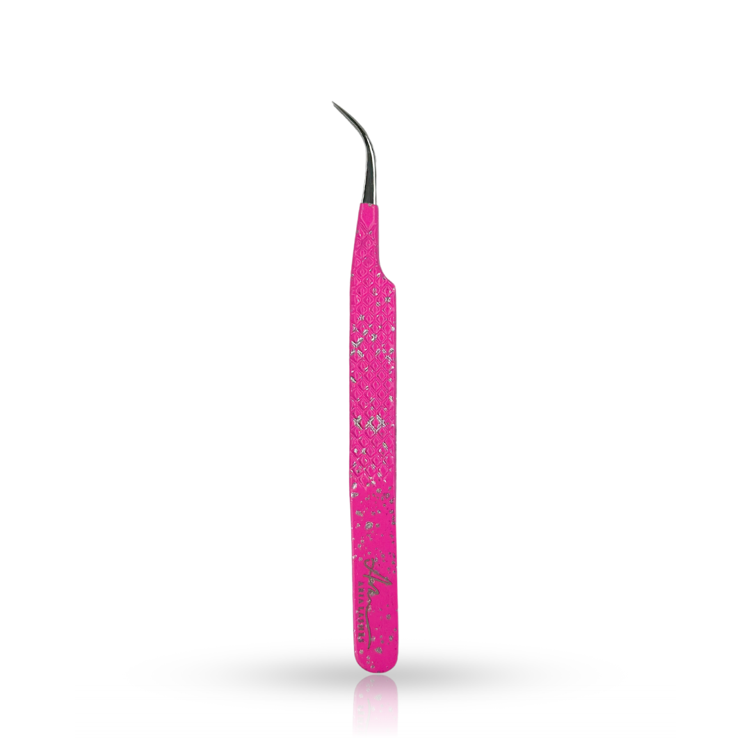 Pensete de gene Aria silver pink