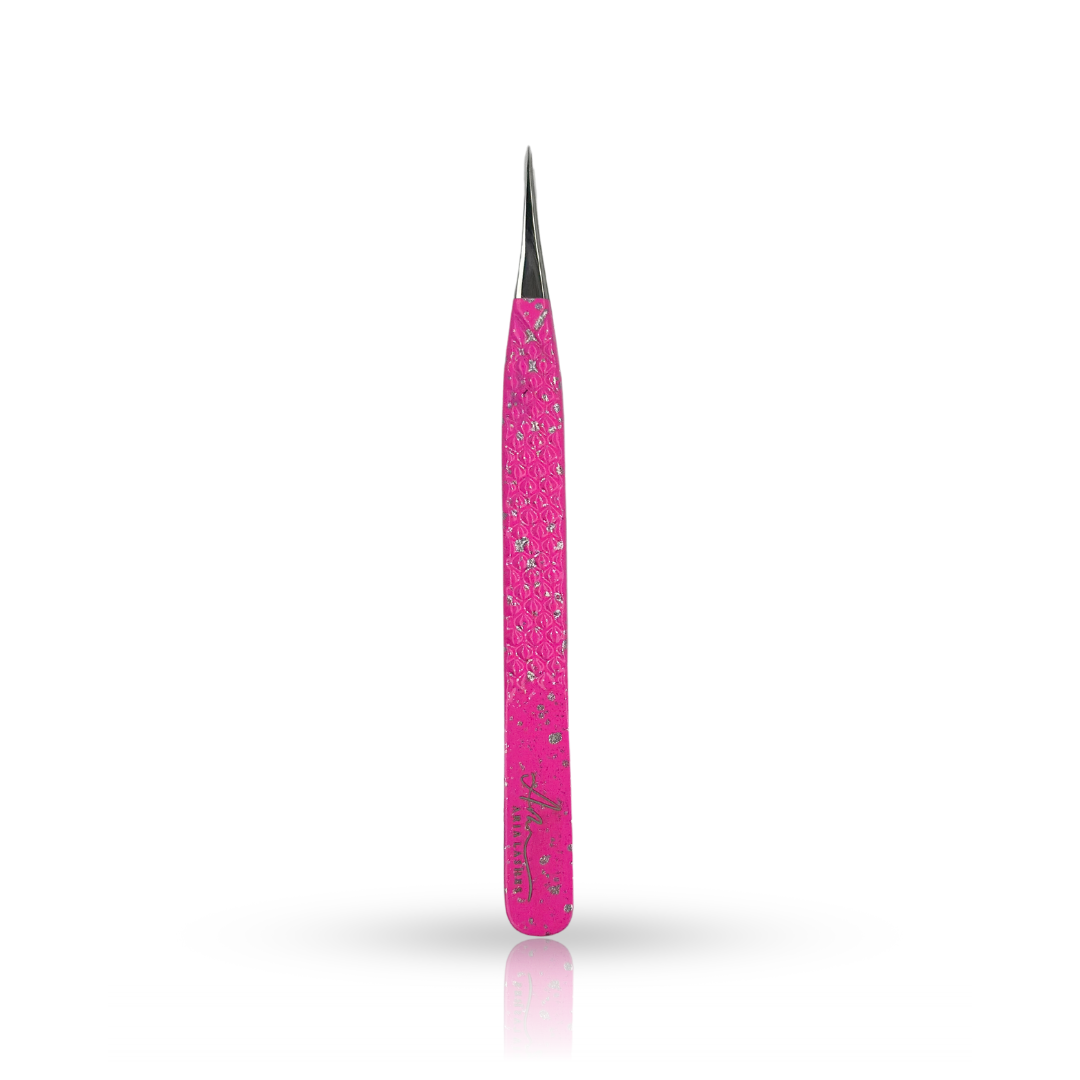Pensete de gene Aria silver pink