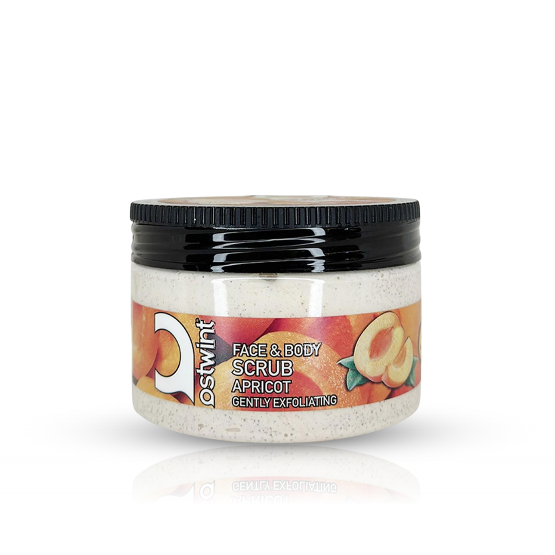 Scrub Exfoliant pentru Fata și Corp cu aroma Caise Ostwint - 300ml