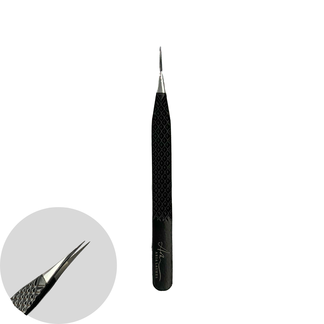 Pensete de gene Aria Negru Matt Fiber Tips