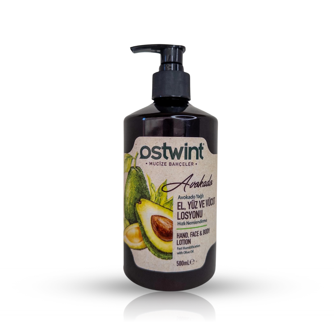 Lotiune pentru maini fata si corp cu avocado Ostwint - 500ml