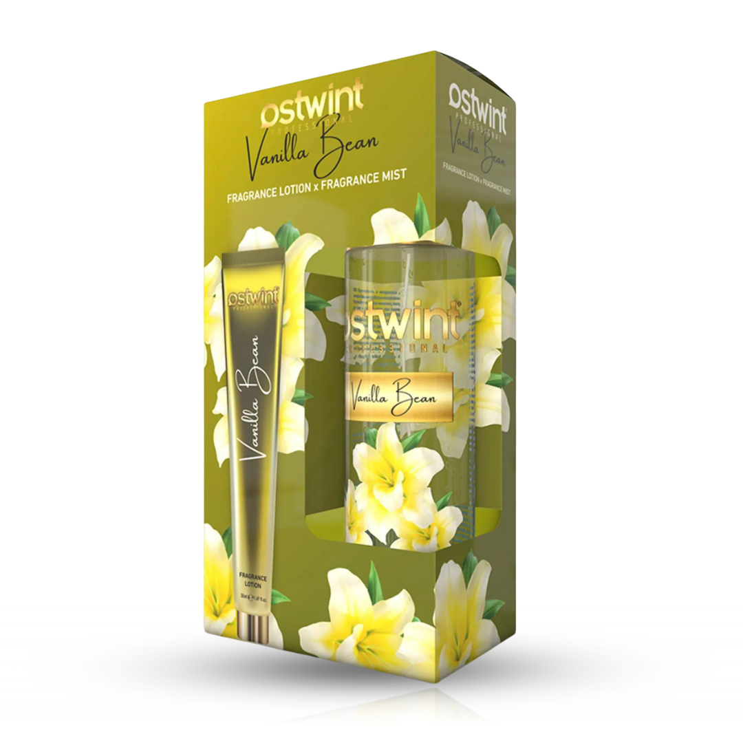 Set Spray de Corp Ostwint Fragrance Vanilla Bean + Lotiune de Corp 50ml