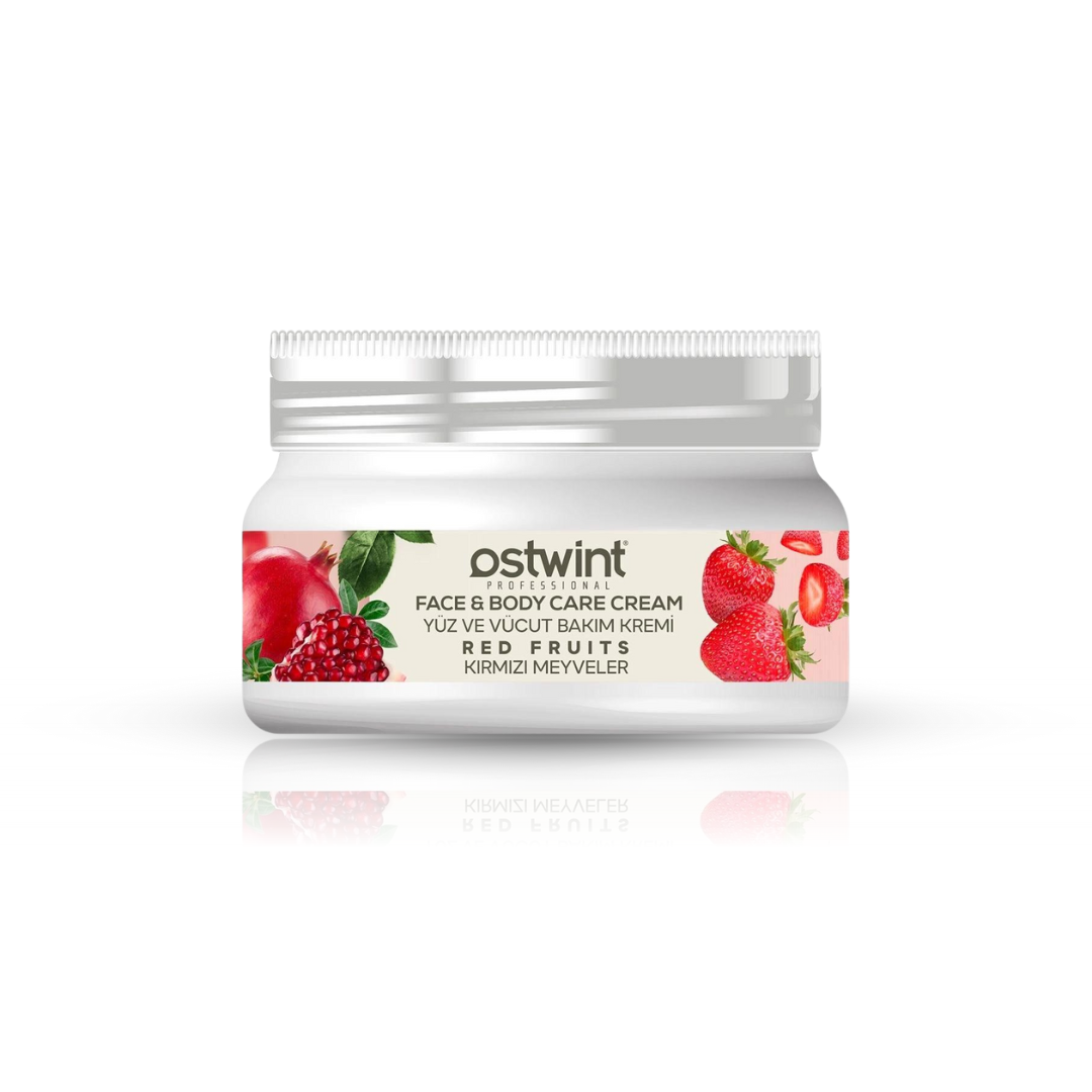 Crema de Ingrijire pentru Fata si Corp cu Fructe Rosii Ostwint - 300 ml