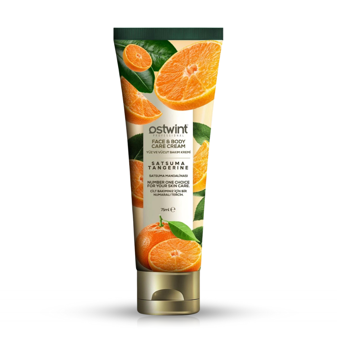Crema de Ingrijire pentru Fata si Corp cu Tangerina (Mandarina) Ostwint - 75 ml