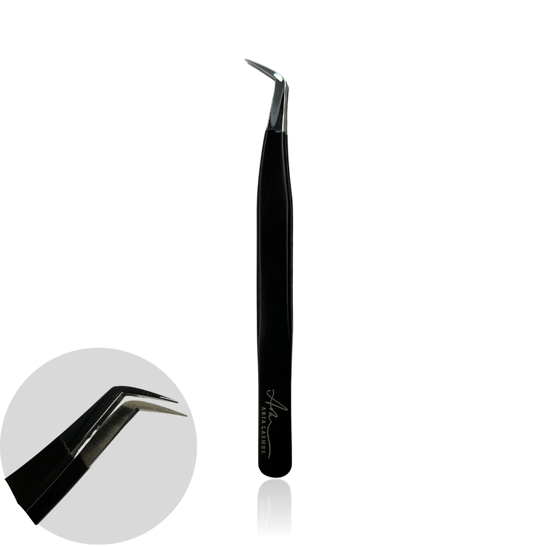 Pensete de gene Aria Negru Matt Fiber Tips