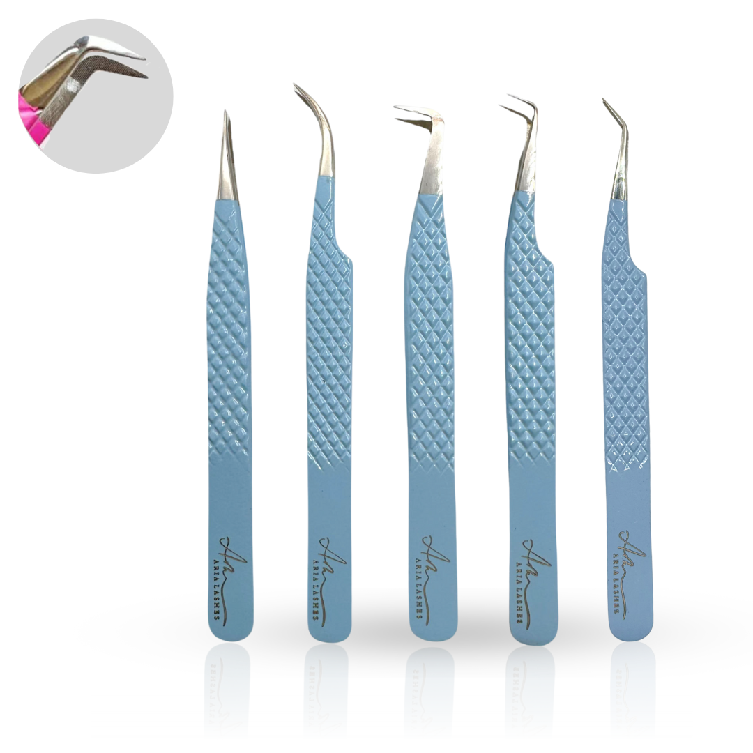 Pensete de gene Aria Baby Blue Fiber Tips