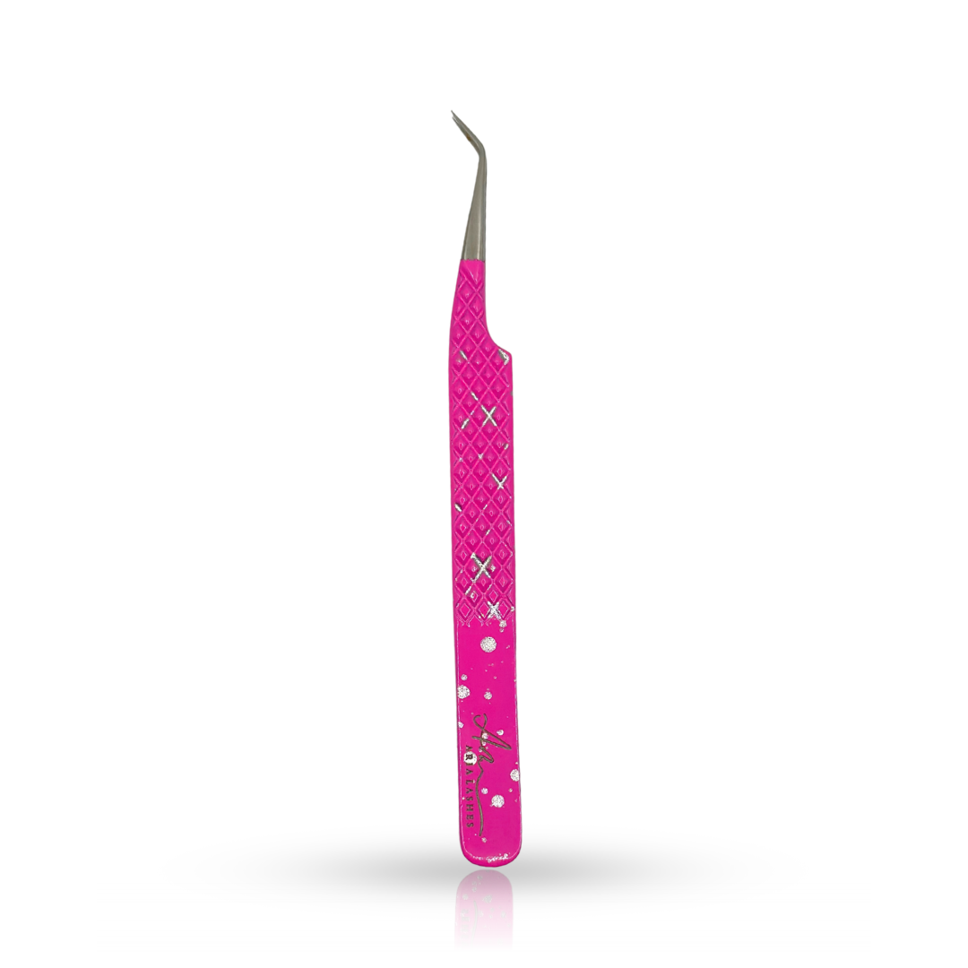 Pensete de gene Aria silver pink