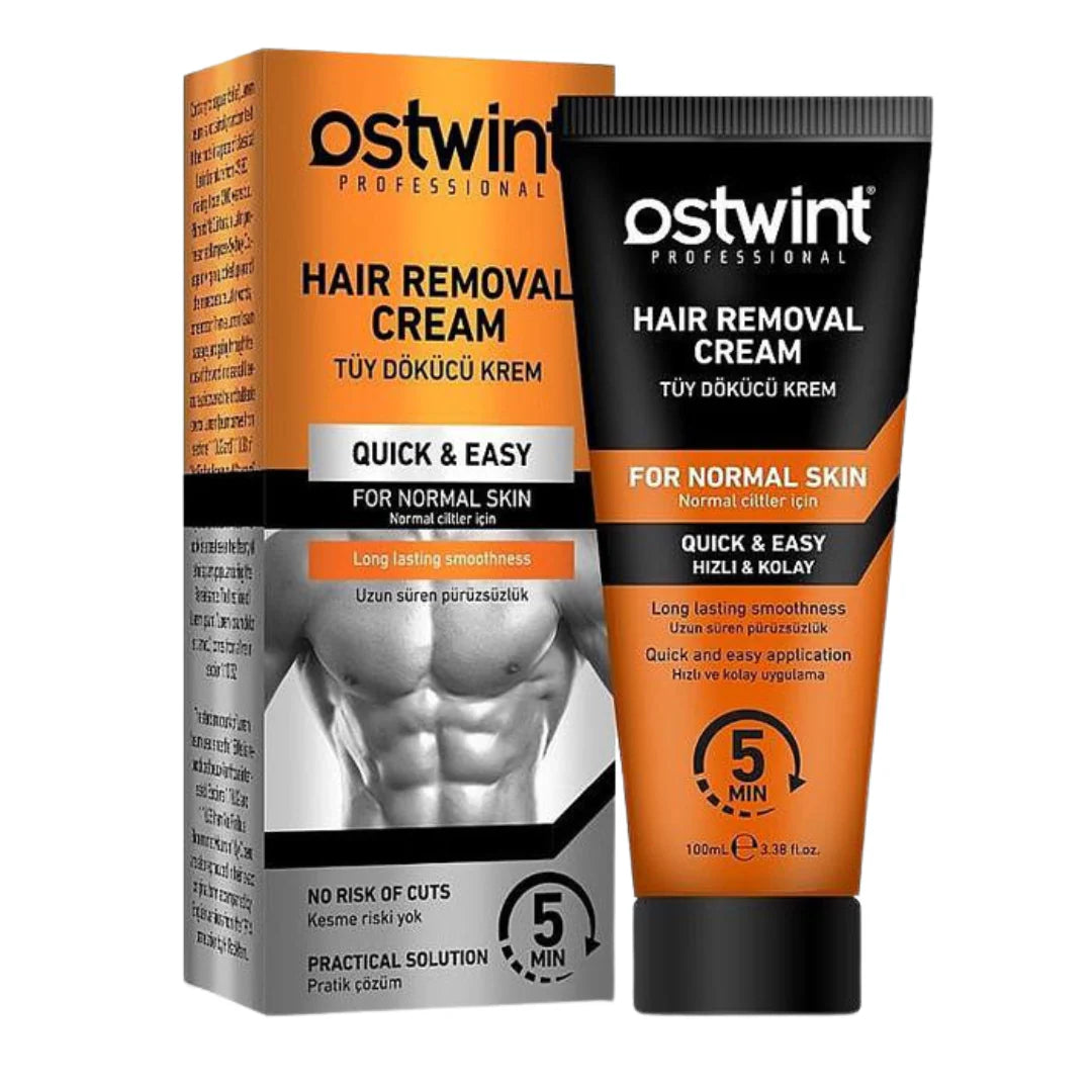 Crema depilatoare pentru piele normala Ostwint - 100ml (barbati)