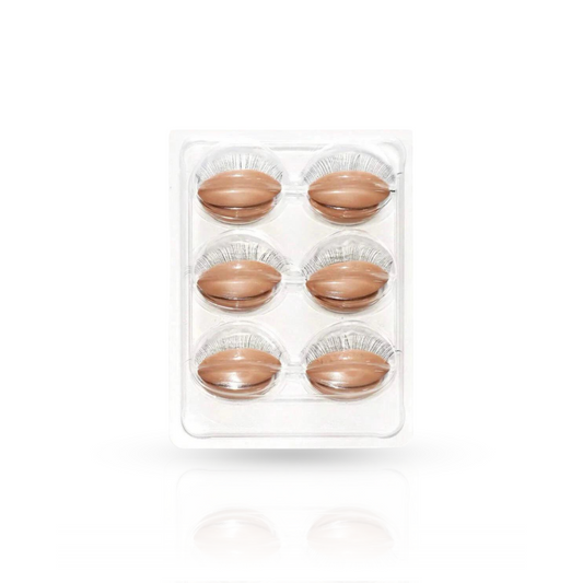 Ochi detasabili pentru cap de manechin extensii gene - 3 perechi