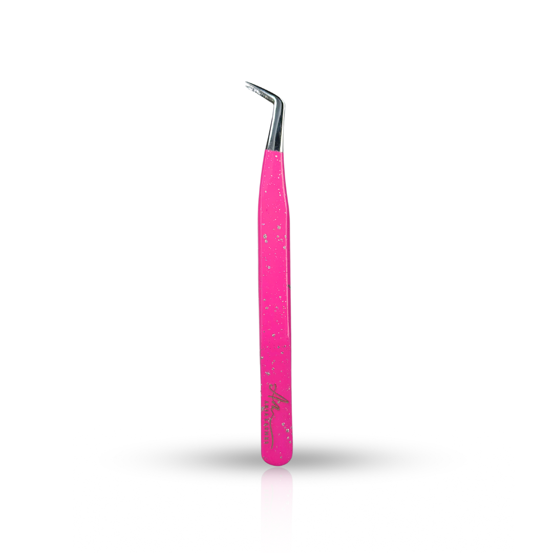 Pensete de gene Aria silver pink
