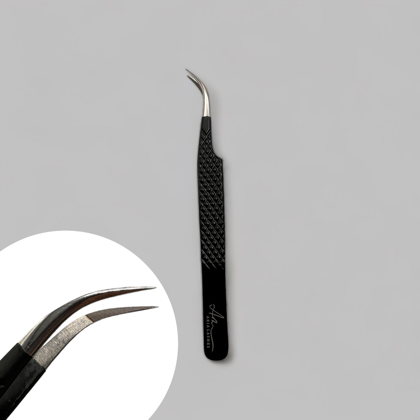 Pensete de gene Aria Negru Matt Fiber Tips