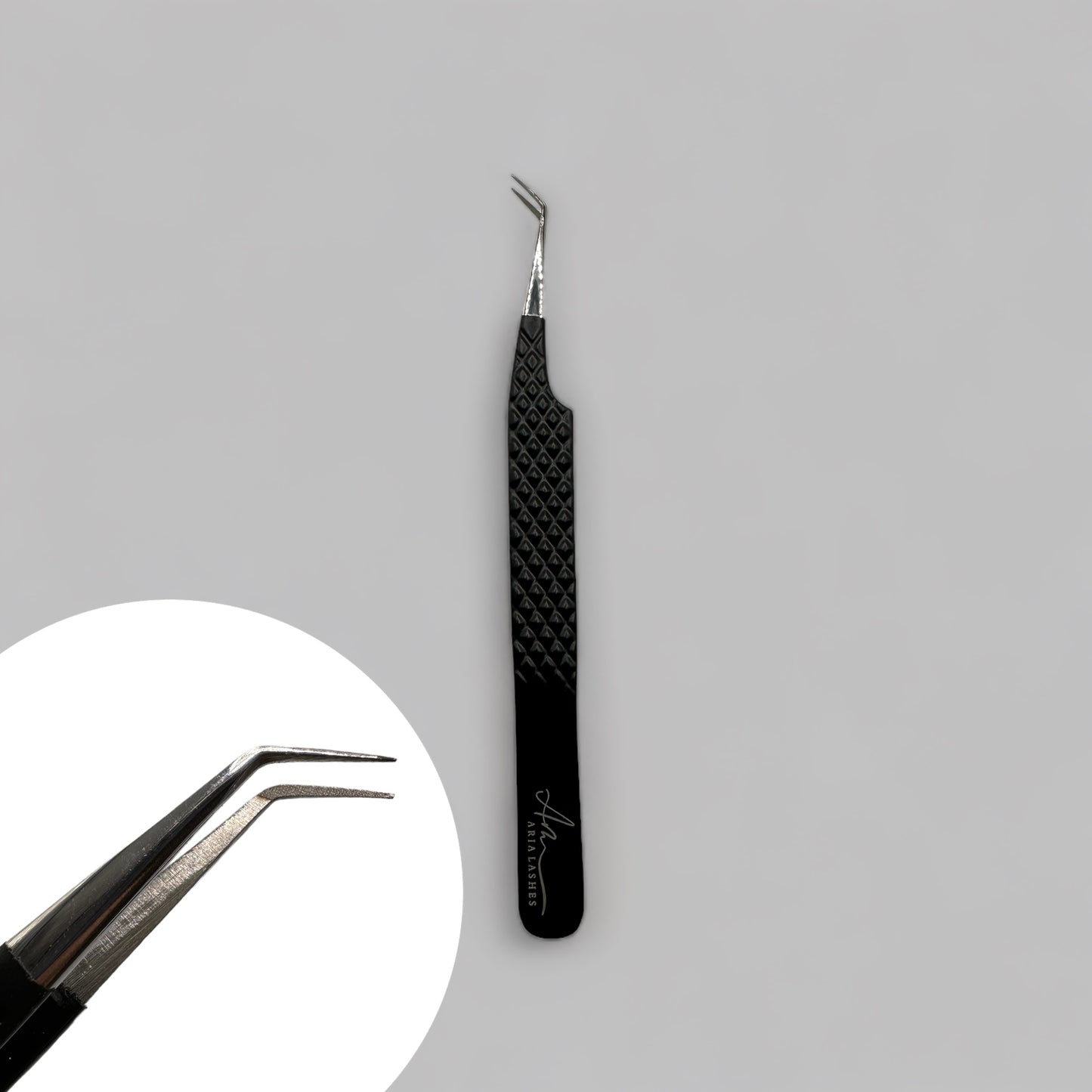 Pensete de gene Aria Negru Matt Fiber Tips