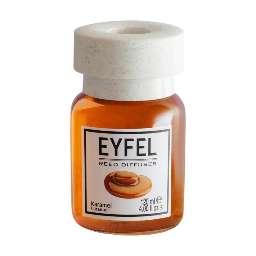 Odorizant de camera cu bete 120ml, Caramel, Eyfel