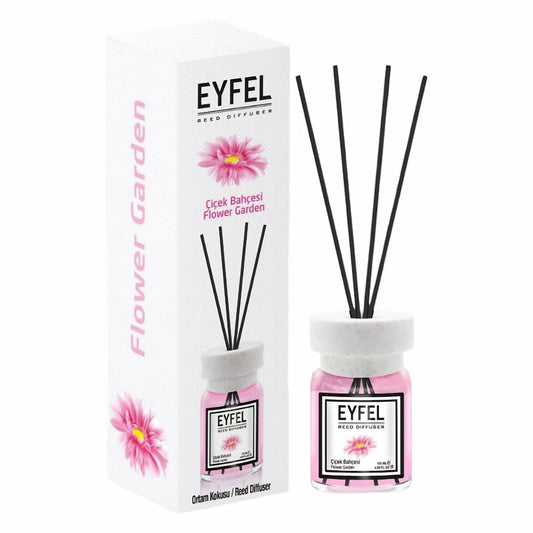 Odorizant de camera cu bete 120ml, Flower Garden, Eyfel