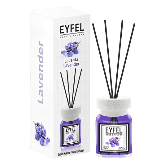Odorizant de camera cu bete 120ml, Lavender, Eyfel