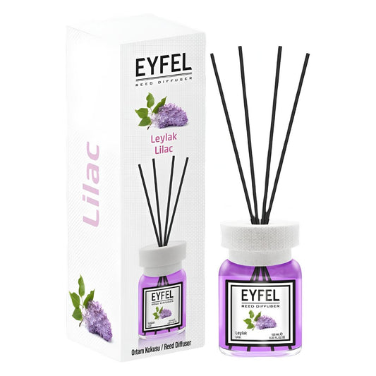 Odorizant de camera cu bete 120ml, Liliac, Eyfel