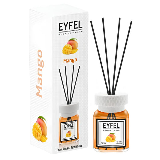 Odorizant de camera cu bete 120ml, Mango, Eyfel