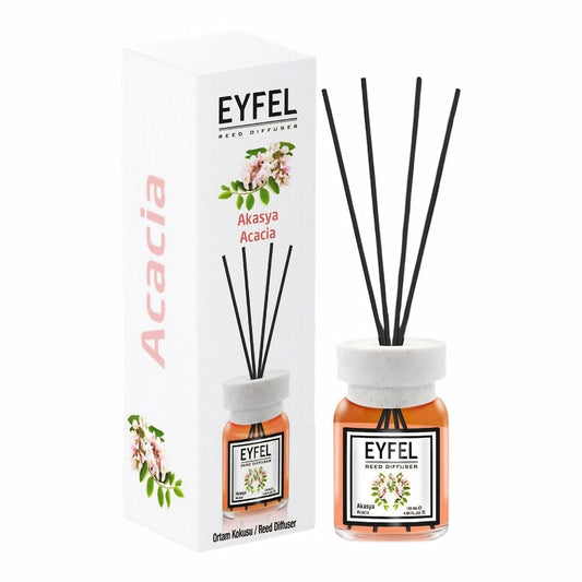 Odorizant de camera cu bete 120ml, Acacia, Eyfel