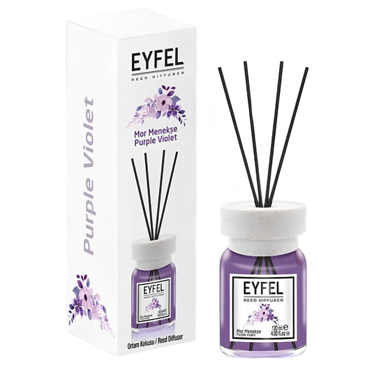 Odorizant de camera cu bete 120ml, Purple Violet, Eyfel