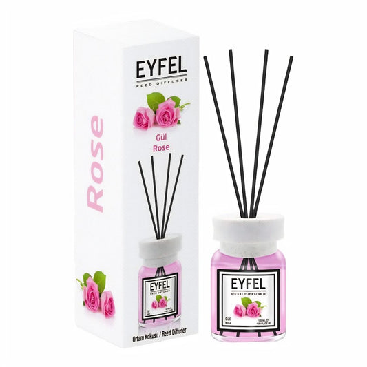 Odorizant de camera cu bete 120ml, Rose, Eyfel