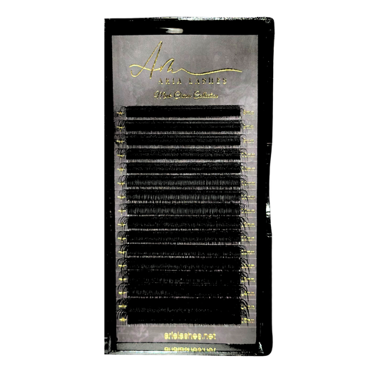 Extensii de gene Aria Mink Charm 3D W Double Tips MIX 0.07 (16 linii)