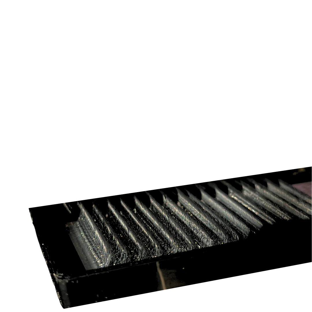 Extensii de gene Aria Mink Charm 4D W Double Tips MIX 0.07 (16 linii)