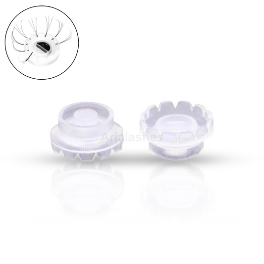Suport Lipici in forma de Floare Transparent