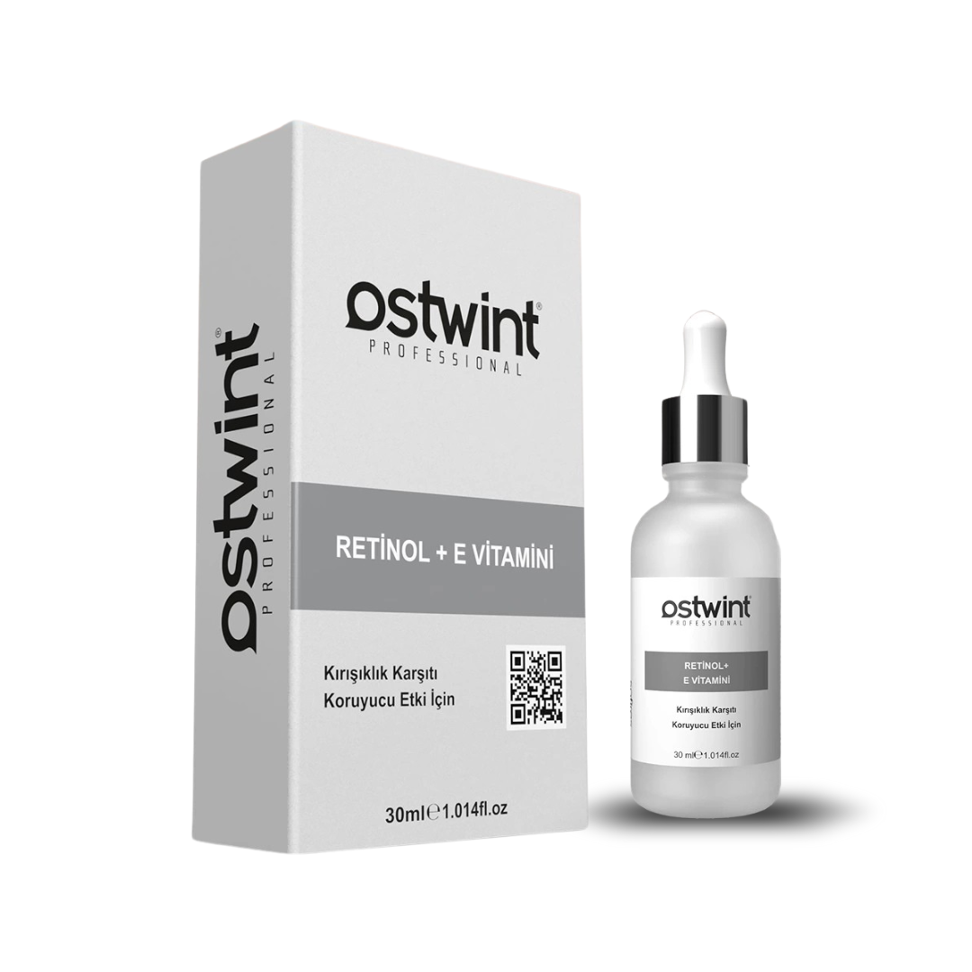 Ser Facial Anti-Rid cu Retinol și Vitamina E – Corectare și Luminozitat Ostwint 30 ml