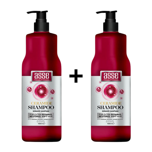 Set 1+1 Sampon de par cu Ceramide Asse - 2000 ml