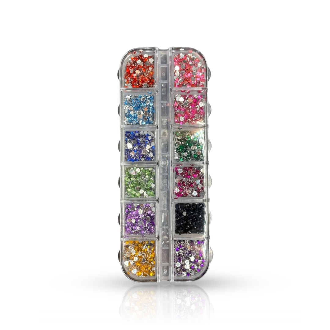 Accesorii de gene Multicolor in forma de Inima