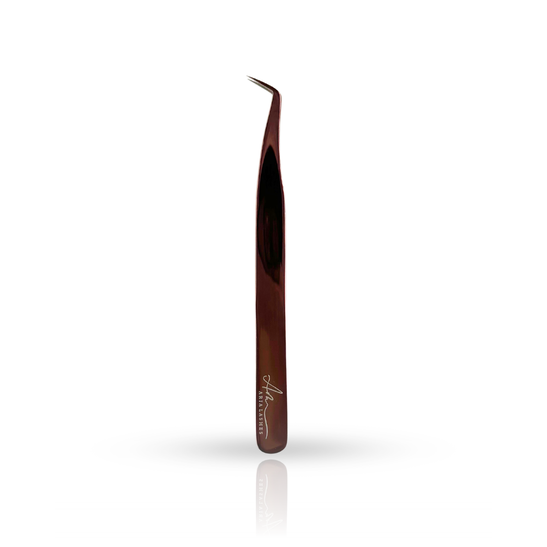 Pensete de gene Aria dark brown fiber tips