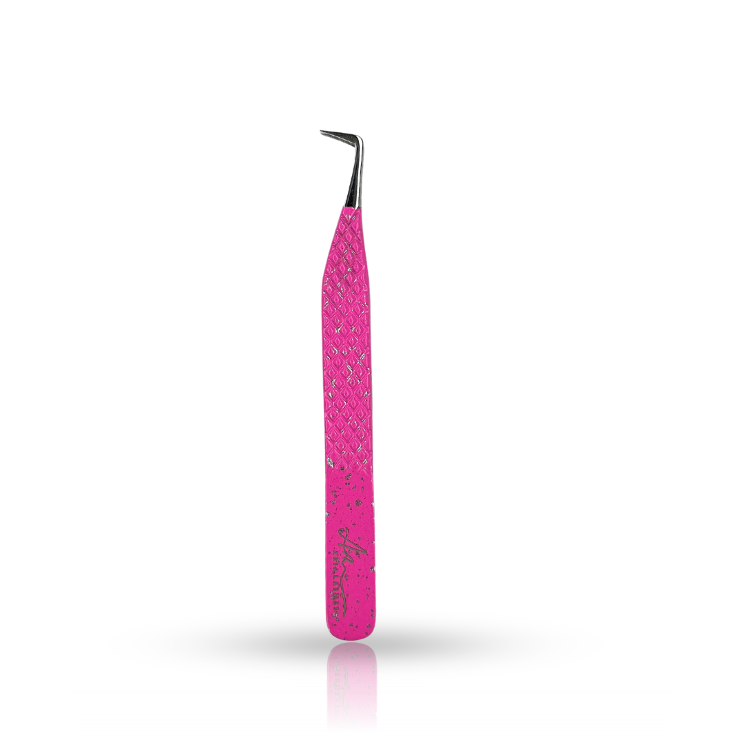 Pensete de gene Aria silver pink