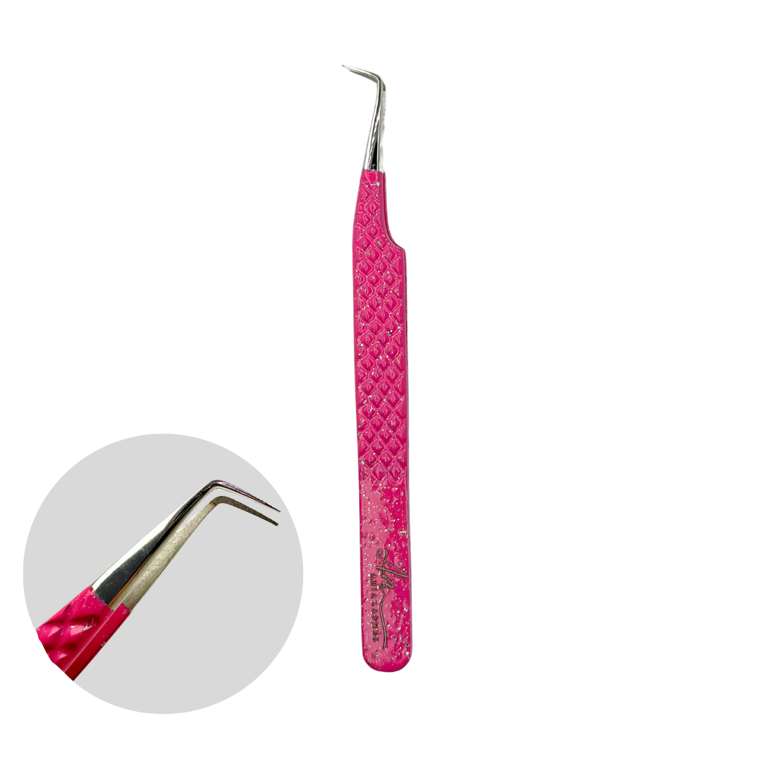 Pensete de gene Aria Hot Pink Fiber Tips