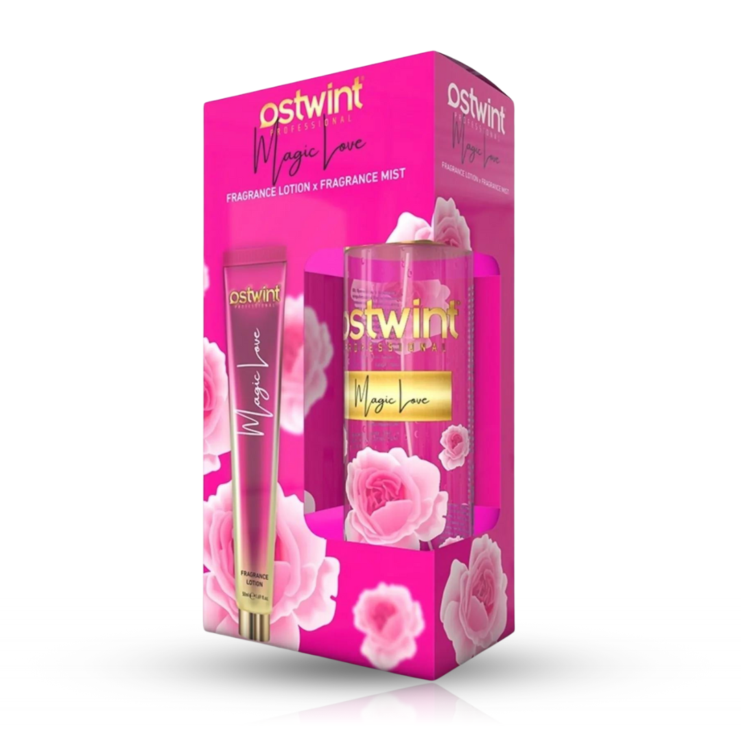 Set Spray de Corp Ostwint Fragrance Magic Love + Lotiune de Corp 50ml