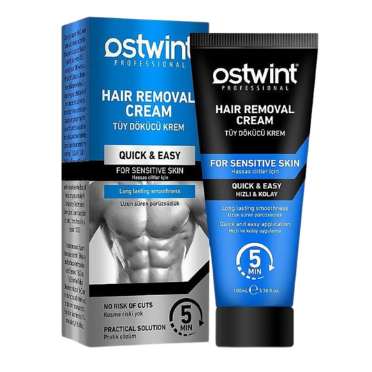Crema depilatoare pentru piele sensibila Ostwint - 100ml (barbati)