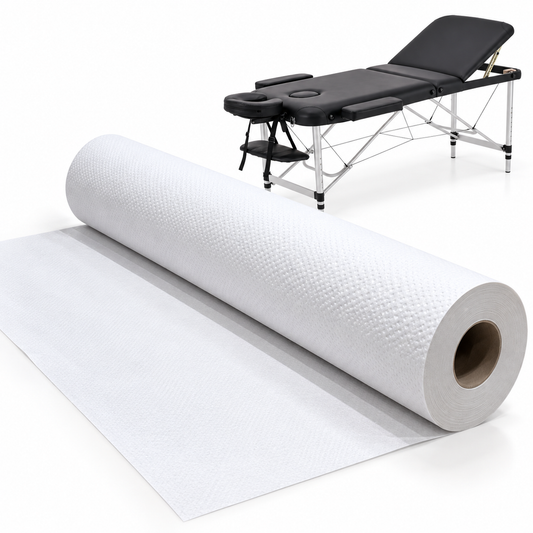 Rola cearceaf hartie unica folosinta pentru pat 90 × 180 cm 50 buc