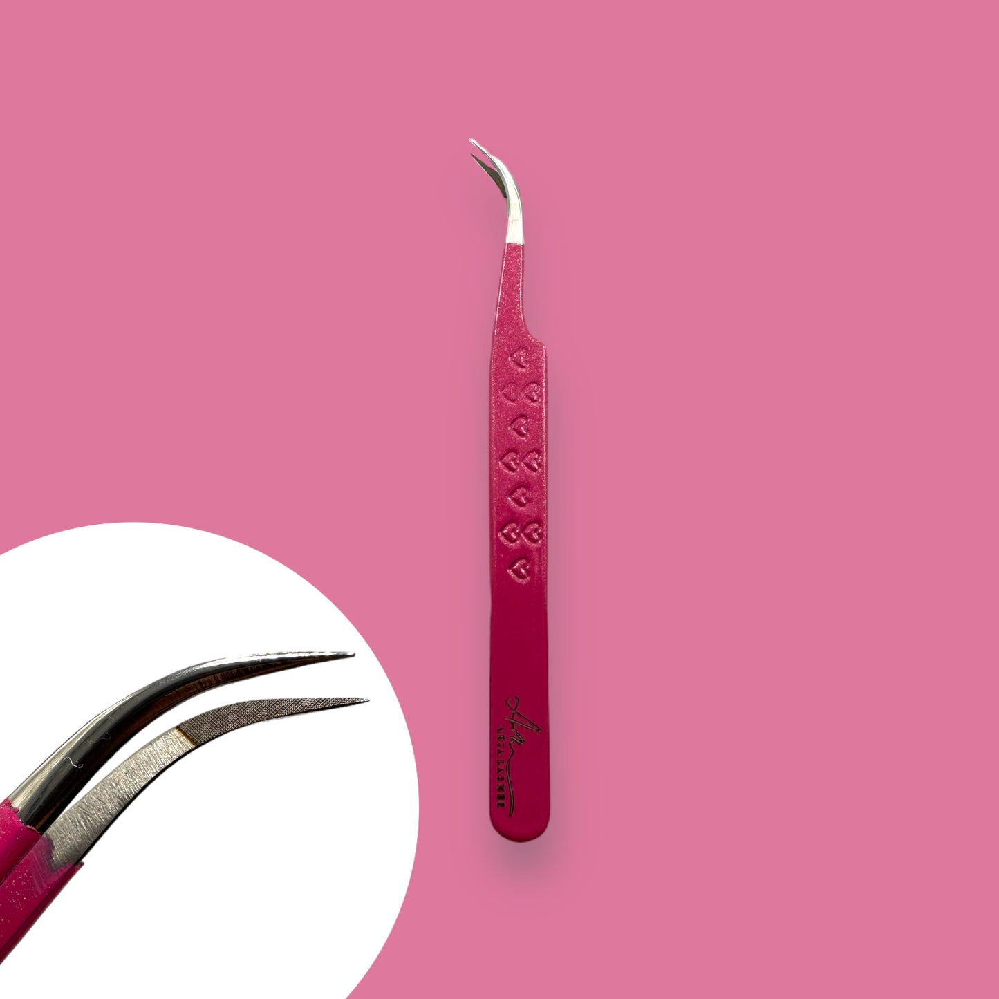 Pensete de gene Aria Hot Pink Fiber Tips